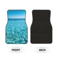 thumbnail image 2 of Fotbe Crystal Clear Ocean Waves Juego de 4 Tapetes para Auto con Estampado – Alfombrillas de Goma Reforzada, Diseño Antideslizante, Protección para Todo el Año – Vehículos, Autos, Camionetas y SUVs, 2 of 7