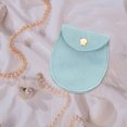 thumbnail image 3 of GOOHOCHY 7 bolsas de viaje para joyas: bolsa organizadora de terciopelo con solapa para mujer, bolsa de almacenamiento suave para anillos, relojes, pulseras y especias., 3 of 8