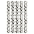 thumbnail image 3 of 50Pcs Round Coupling Nut Female Thread 304 Stainless Steel M6 Connector Nut for Home Decoration Maintenance, 3 of 14