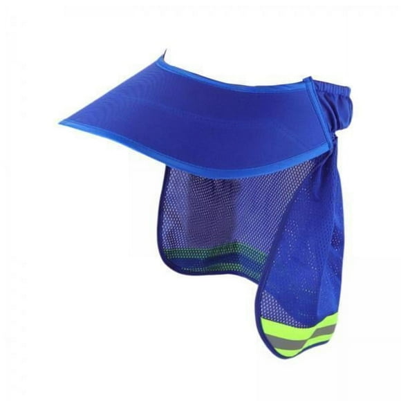3x Sombrero Duro Parasol Ala Ancha Transpirable Actividades Al Aire Libre Cubierta Protectora Para El Cuello Azul
