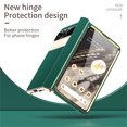thumbnail image 2 of Dteck for Google Pixel Fold Case with Hinge Protection, Shockproof Plating PU Leather Built in Screen Protector Wireless Charging Foldable Kickstand Phone Cover 5G 2023,Green, 2 of 8