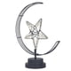 thumbnail image 2 of Lámpara de estrella con diseño de hierro enrollado con hilo de algodón y decoración romántica para mesita de noche con luz LED USB, 2 of 8