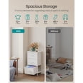 thumbnail image 3 of Cajonera de Almacenamiento SONGMICS BELLAH de 3 Cajones en Acero Blanco, 3 of 6
