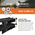 thumbnail image 2 of Disc-O-Bed XL Comfortable Bench & Bunk Camping Cot with Organizers, Black, 2 of 8
