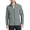 Frost Grey/ Magnet, variant on Mens Midweight Polyester Microfleece Full Zip Jacket with Long Sleeves Stand Collar