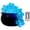 B-Blue, variant on Halloween Witch Candy Jar with Remote Control LED Light, Black Magic Potion Storage Container, Spooky Light Up Halloween Table Centerpiece Decor for Home Party Indoor Desktop Decoration