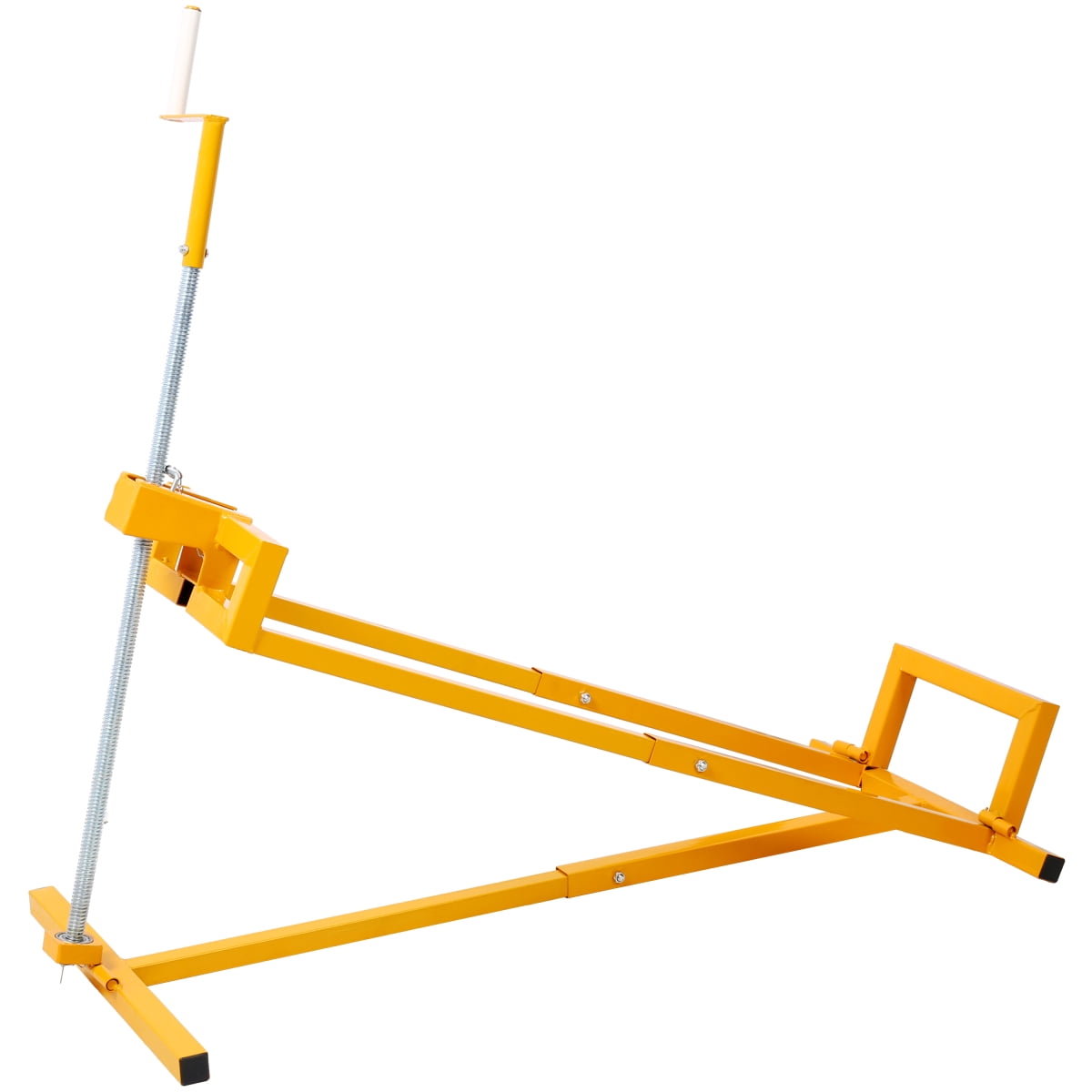 Easy Lawn Mower Lift for Riding Tractors , 800 Lbs Capacity Lawn Tractor Lifter, Ride-on Mower, Cleaning Aid, Universal, Lawn Tractor Lift, Lawn Tractor + 45 ° Tilt Adjustable, Yellow