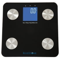 Digital Bathroom Scale with Large LCD Display for Fitness Tracking