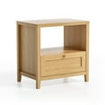 thumbnail image 6 of Joyyskill Nightstand with Storage, Modern Farmhouse End Table with Drawer Wide Bedside Table for Bedroom, Natural Oak, 6 of 6