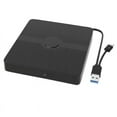 thumbnail image 1 of External Blu Ray Drive for Laptop PC Portable CD DVD Player Burner Writer Reader Compatible ,Widely Use, 1 of 5