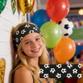 thumbnail image 6 of YiJuHui Soccer Headband for Women Men - Adjustable Sports Sweatband, Non-Slip Football Head Wrap for Running, Workout, Tennis, Gym, Athletic Headband in Multiple Colors, 6 of 6