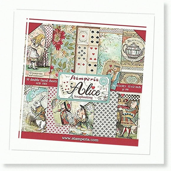 Colorful Creations: 10-Pack Scrapbooking Paper