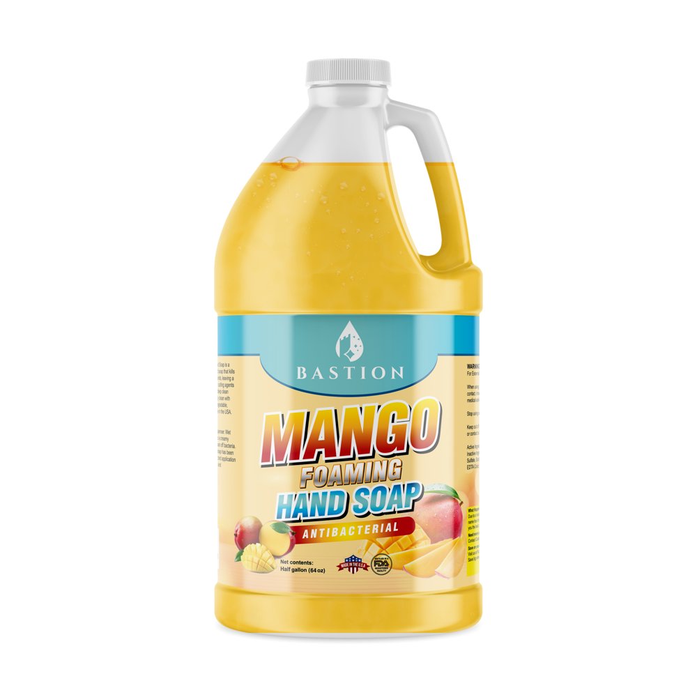 Mango Scent Liquid Antibacterial Foaming Hand Soap For Sensitive & Dry