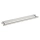 thumbnail image 3 of Baño de toallas, soporte para toallas, hardware, montaje en la pared, soporte moderno de barra de estante para baño de baño para el baño del baño Plateado cepillado, 3 of 9