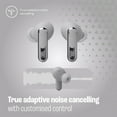 thumbnail image 5 of JBL Live Beam 3 Inner Ear Earbuds, Silver, 5 of 20