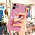 thumbnail image 1 of IBAOLE Specially Designed for i 13 Mobile Phone case Luxury Phone Magnetic Case for iPhone 13 Pro Max Mini Cover with Ring Holder Soft ScratchIBAOLE Resistant Microfiber Lining, 1 of 7