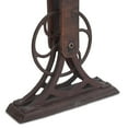 thumbnail image 4 of World Interiors Sterling 56" Wood/Cast Iron Console Table in Brown, 4 of 6