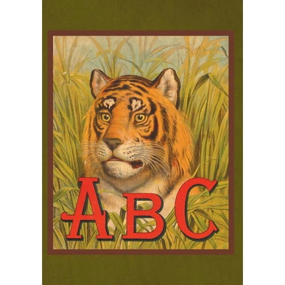 Bnf Animaux Carnet Blanc AbÃ©cedaire TÃªte de Tigre, (Paperback)