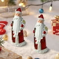 thumbnail image 5 of Christmas Santa Claus Figurines Ornaments, Handcrafted Standing Santa Claus Night Light, Crafts Resin Santa Sculpture for Home Decor Gifts, 5 of 10