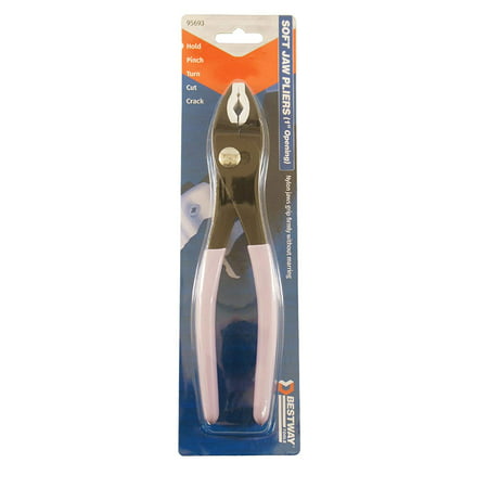 Best Way Tools 95693 Dual Position Slip Joint Plier with Soft Jaws, 1