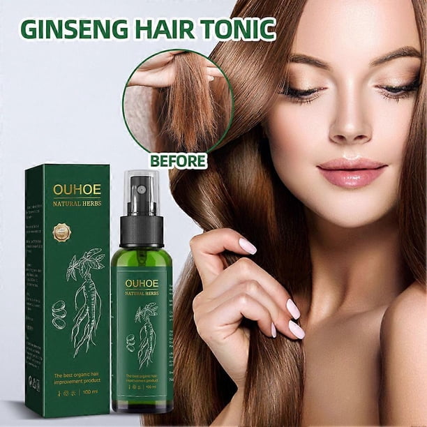 NEW Herbal Spray Regrowth Nourishing Ginger Oil Serum Promote Quickly Grow Thick Hair Growth Products
