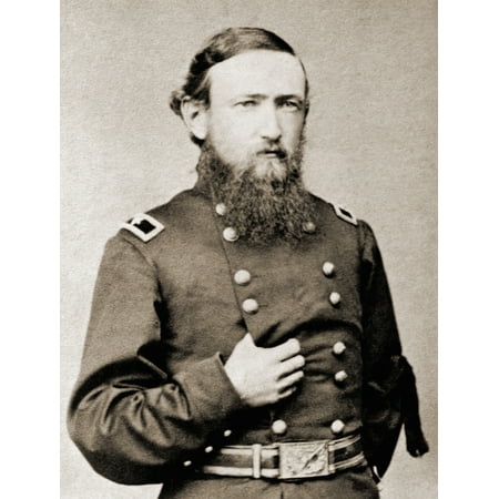Future President Benjamin Harrison In The Uniform Of A Union Army Brigadier General History