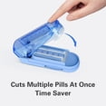 thumbnail image 5 of Pill Cutter Splitter for Cutting Multiple Pills, Bug Hull Adjustable Pill Cutter Splitter for Small and Tiny Pills, Blue, 5 of 7