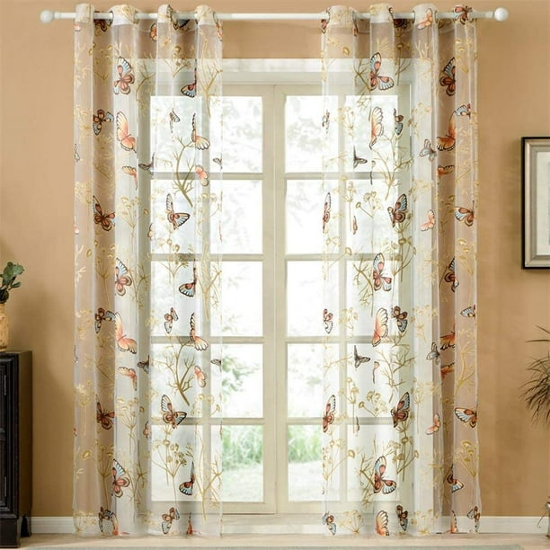 Cortina Transparente-1*2m Alto Punch-2PCS Adepaton WMZL-663-2