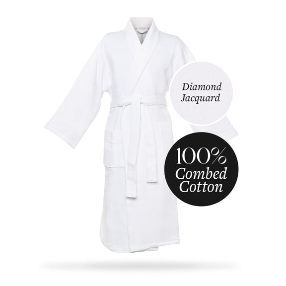 Diamond Jacquard Minx Lined Robe | Style: DJT7100
