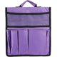 thumbnail image 2 of Bolsa de herramientas plegable para jardín (morado), organizador colgante portátil para carrito de trabajo al aire libre, bolsa de almacenamiento de herramientas para carrito de jardín plano, 2 of 5