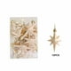 thumbnail image 2 of Juego de adornos para árbol de Navidad | Colgante de estrella octogonal | Adornos de plástico con perlas en rojo, azul, dorado, café, naranja y rosa | Decoración navideña fácil de colgar para, 2 of 6