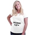 thumbnail image 2 of Funny Sassy Pregnancy Announcement Women's Maternity T Shirt Tee Brisco Brands 3X, 2 of 7