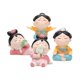 thumbnail image 5 of 4 Uds Estatua de Escultura China pa Mujer Decoración tesanal de de Interior Cumpleaños Sala de Est Estantería EstiloG perfecl Figurilla, 5 of 8