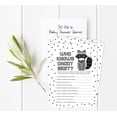 thumbnail image 2 of Inkdotpot 50-Pack Who Knows Daddy Best Baby Shower Game Cards Jungle Animals Fun Activity Cards, 2 of 5