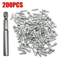 200Pcs 4x12mm Screw Tire Studs Snow Spikes Anti-Slip Anti-ice Tool For Car SUV