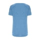 thumbnail image 5 of Fiudx Camisas para Mujer Top de Cuello Redondo de Manga Corta Suelto Estampado Casual para Mujer, 5 of 7
