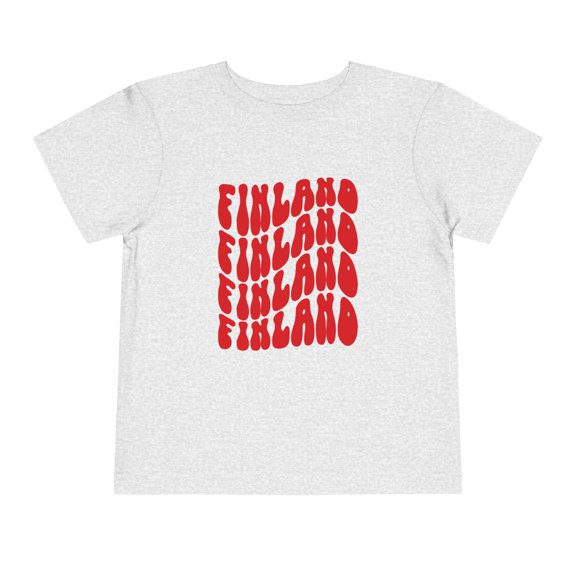 Finland Toddler Shirt Gifts Boy Girl Size 2T-5T