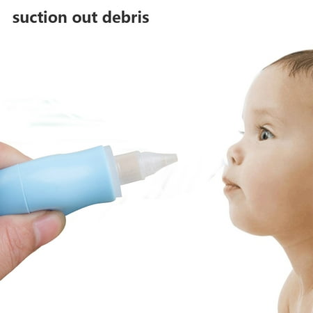Baby Nasal Aspirator And Booger Sucker for Newborns Toddlers, BPA Free, Bulb Syringe, Safe Nose Cleaner, Cleanable & Reusable Nose Sucker, (Best Baby Nose Syringe)