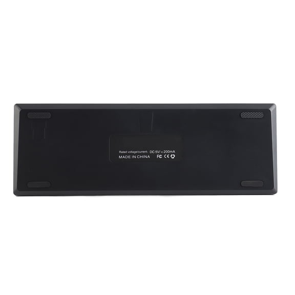 Switch K101 61 Keys Wired Keyboard RGB Light Effect Computer Mechanical Keyboard For PC Black