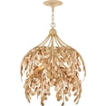thumbnail image 3 of Currey And Company 9000-1265 Maypan 6 Light 20" Wide Pendant - Coco Cream / Natural, 3 of 6