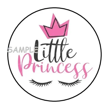 DOPASTICKER Little Princess Stickers Party Favors Gifts Phone Decal Water Bottle Stickers Cars Stickers Water Bottle Stickers For Kids