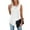 White, variant on Tank Tops for Women Plus Size Fashion Summer Round-Neck Sleeveless Solid Casual Tank Top Blouse