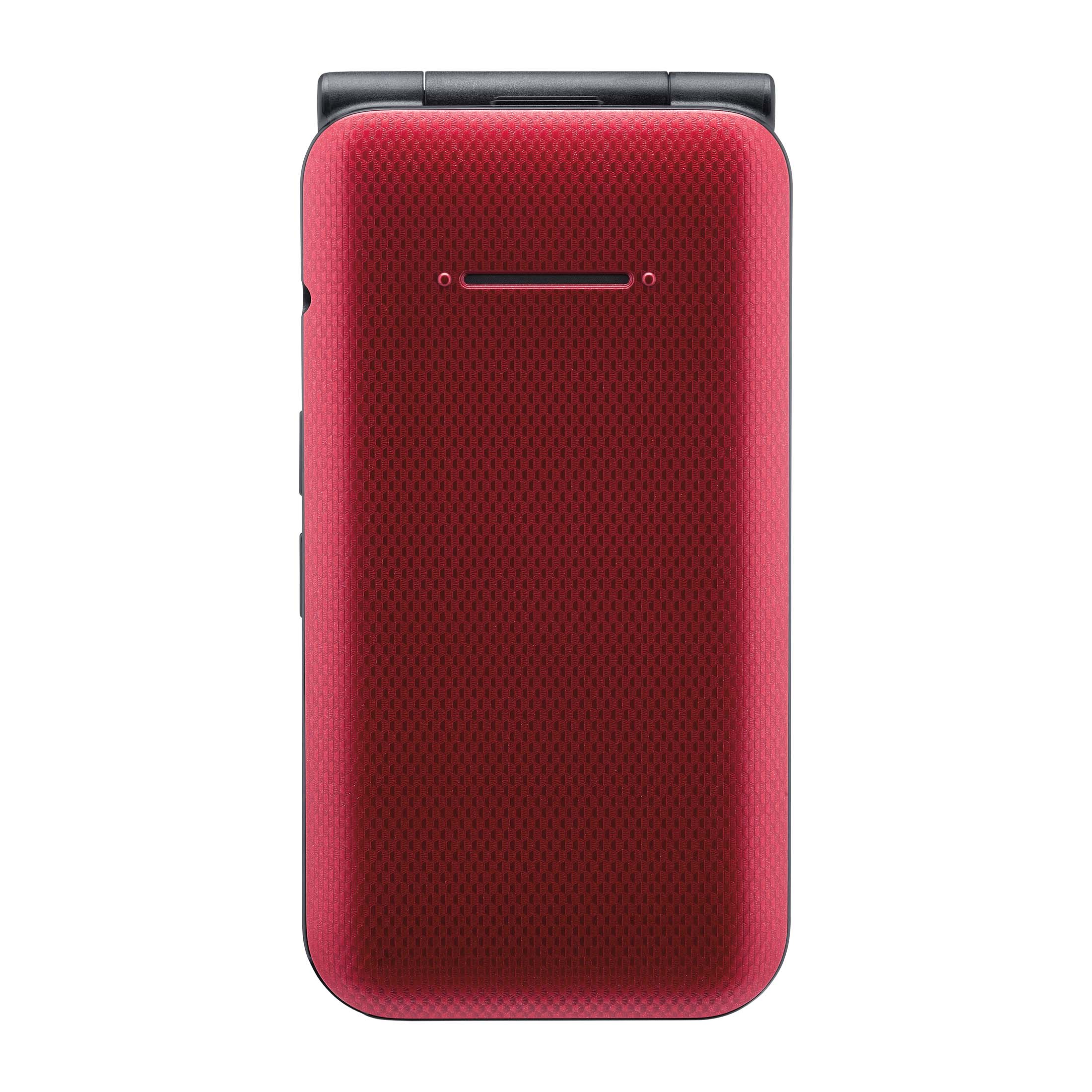 Consumer Cellular Link Ii Red Flip Phone