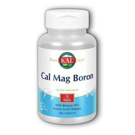 Kal Calcium/Magnesium/Boron 100 Tablet