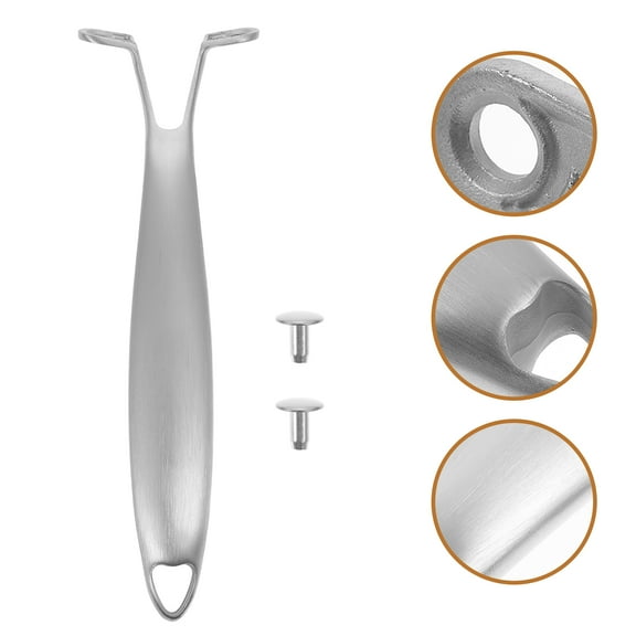 BESTONZON Heat Resistant Pot Handle Stainless Steel Detachable for Cooking 1Pcs