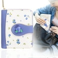 thumbnail image 2 of BinKFF Cute Fruit Prints Small Women Wallet with Zipper Coin Pocket PU Leather Compact Cash Travel Credit Card Holder for Female Ladies Teen Girls ID Window and Card Slots, 2 of 9