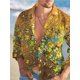 thumbnail image 1 of Camisa hawaiana para hombre con cuello estampado y camisa larga abotonada, diseñador de moda urbana para hombre de moda y lujosa, 1 of 6