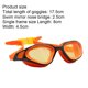 thumbnail image 2 of Gafas de natación para adultos, lentes de natación de alta definición, impermeables, a prueba de niebla, con montura grande, 2 of 5