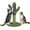 Cactus, variant on CAPHAUS Lady Bug-Style Cat Scratching Post, Cat Scratcher with Sisal Rope and Interactive Hanging Ball, 10 Inch Scratching Post for Indoor Cats and Kittens