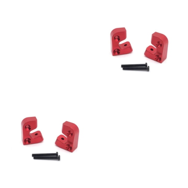 Piezas de Fijación Bewildely 2 piezas RC Car Beam Rojo para WL Toy 12427